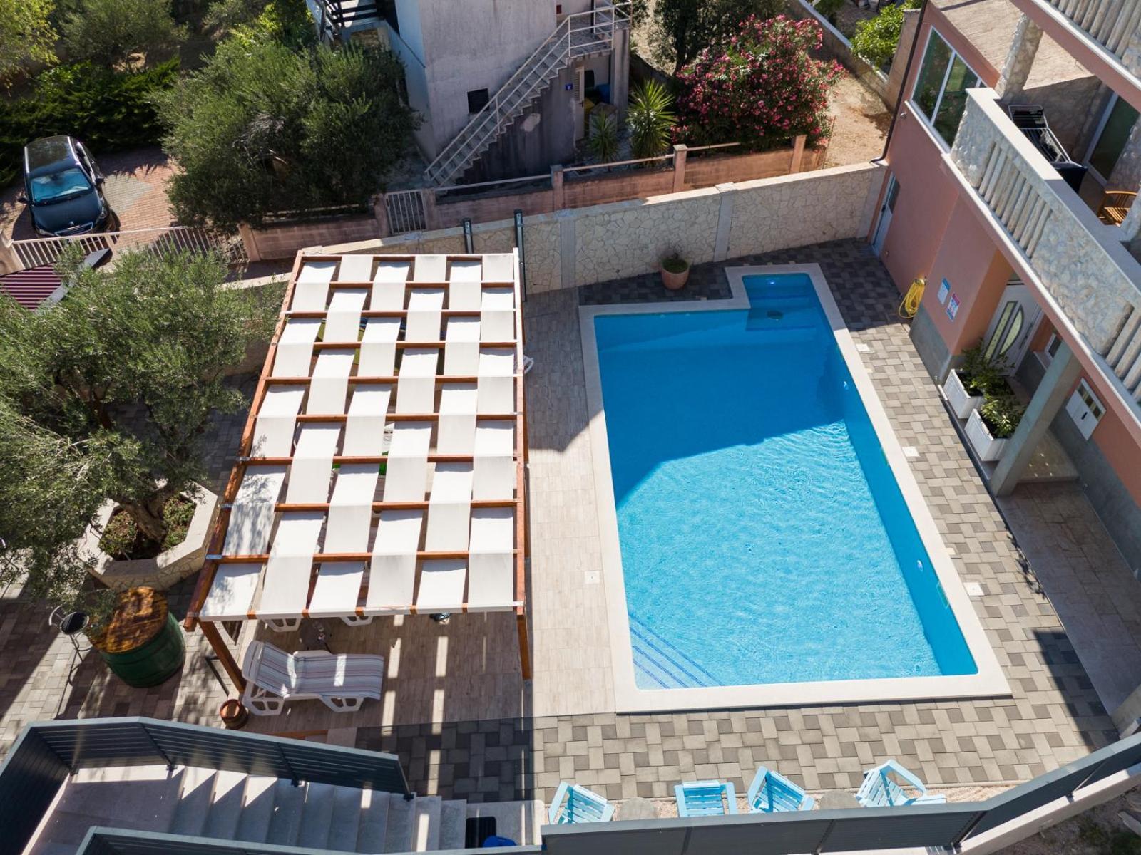 Apartments Villa Monique Rogoznica  Exterior photo